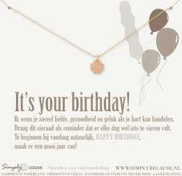 ketting bedel klaver